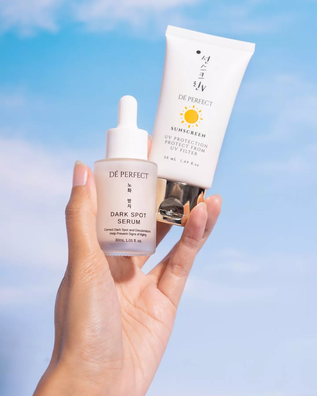 Smart Recommendation Dark Spot Serum + Sunscreen UV Protection Smart Recommendation Dark Spot Serum + Sunscreen UV Protection