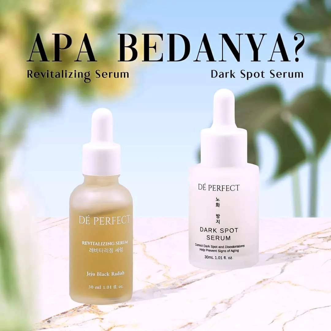 Beda Dark Spot Serum dan Revitalizing Serum Duo Serum
