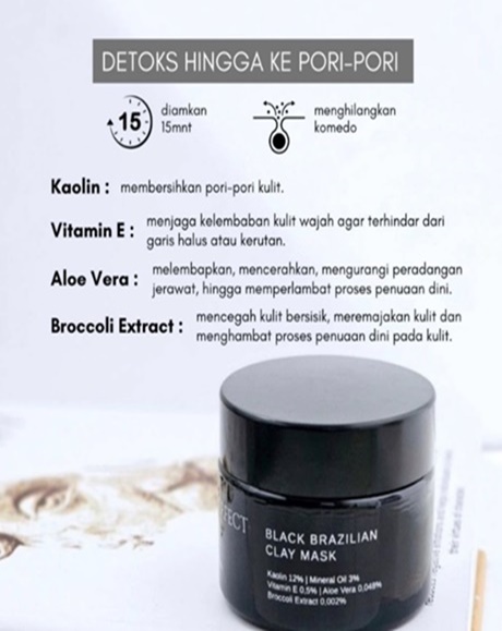 Black Brazilian Clay Mask