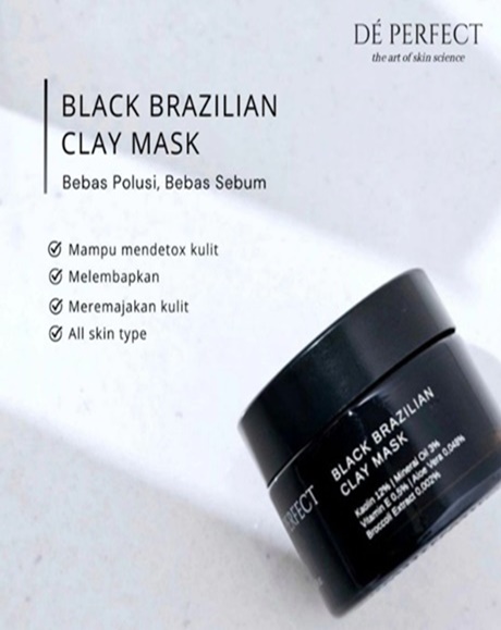 Black Brazilian Clay Mask