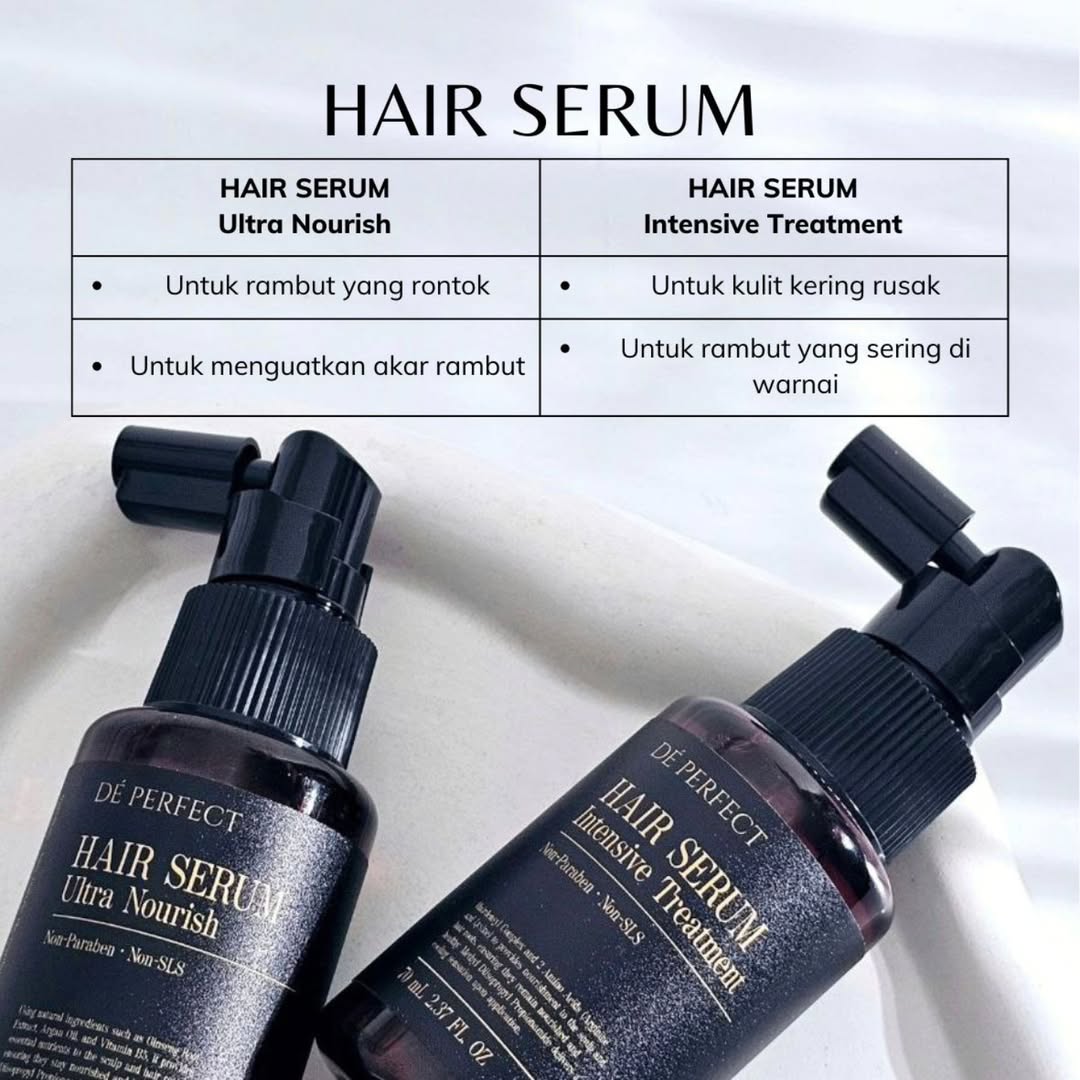 Penting menggunakan Serum Rambut
