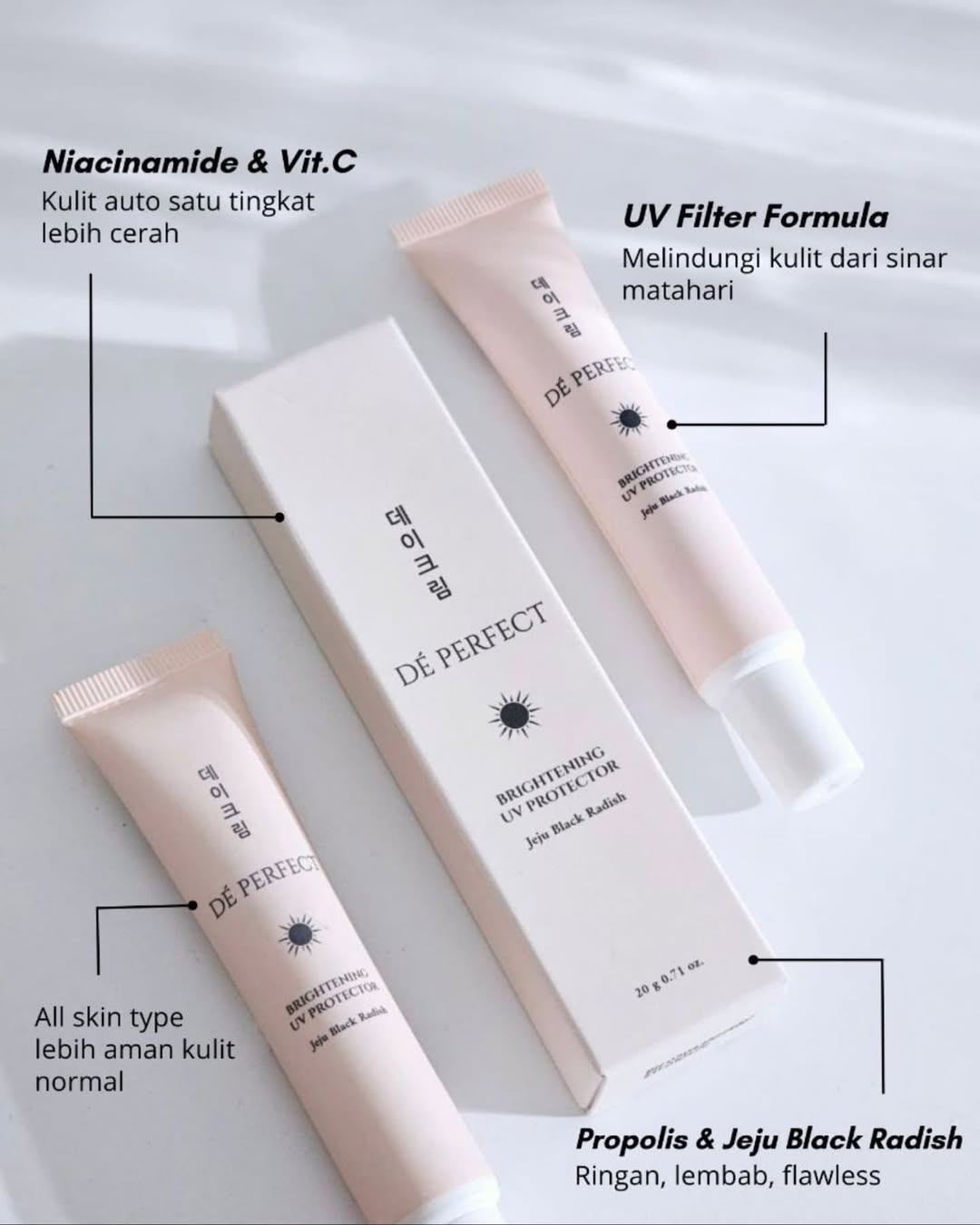 Brightening UV Protector-1 Brightening UV Protection