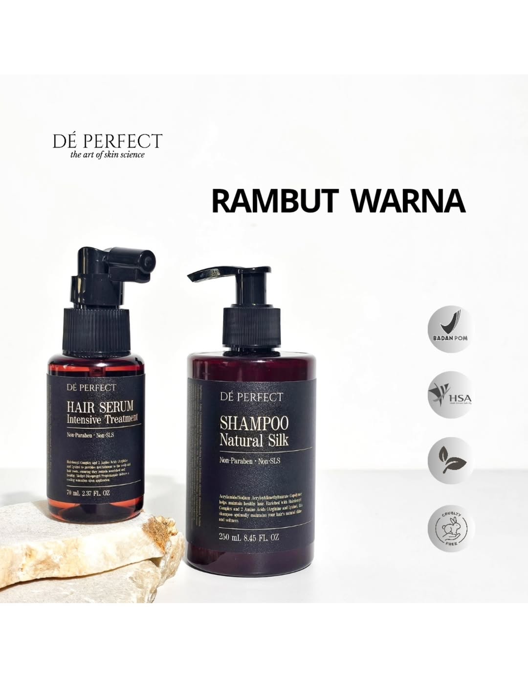 warna rambut tetap cantik dan sehat