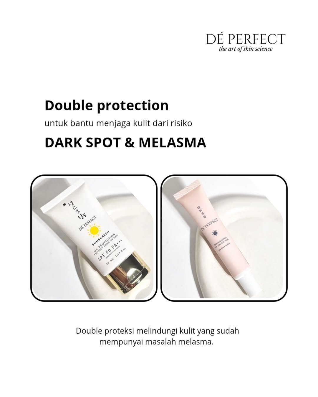 Double protection cocok digunakan
