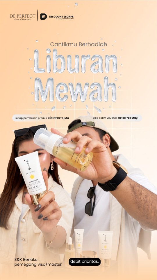 cantikmu berhadiah liburan mewah