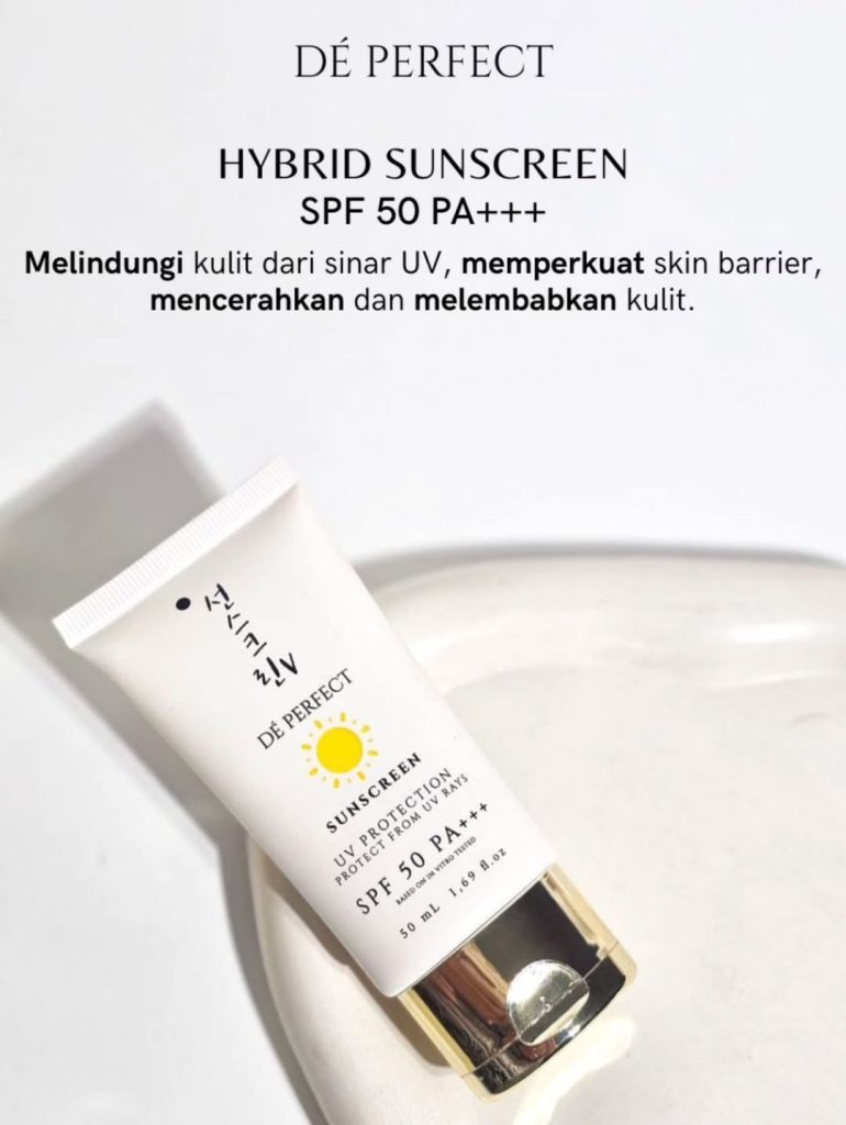hybrid sunscreen spf 50+++