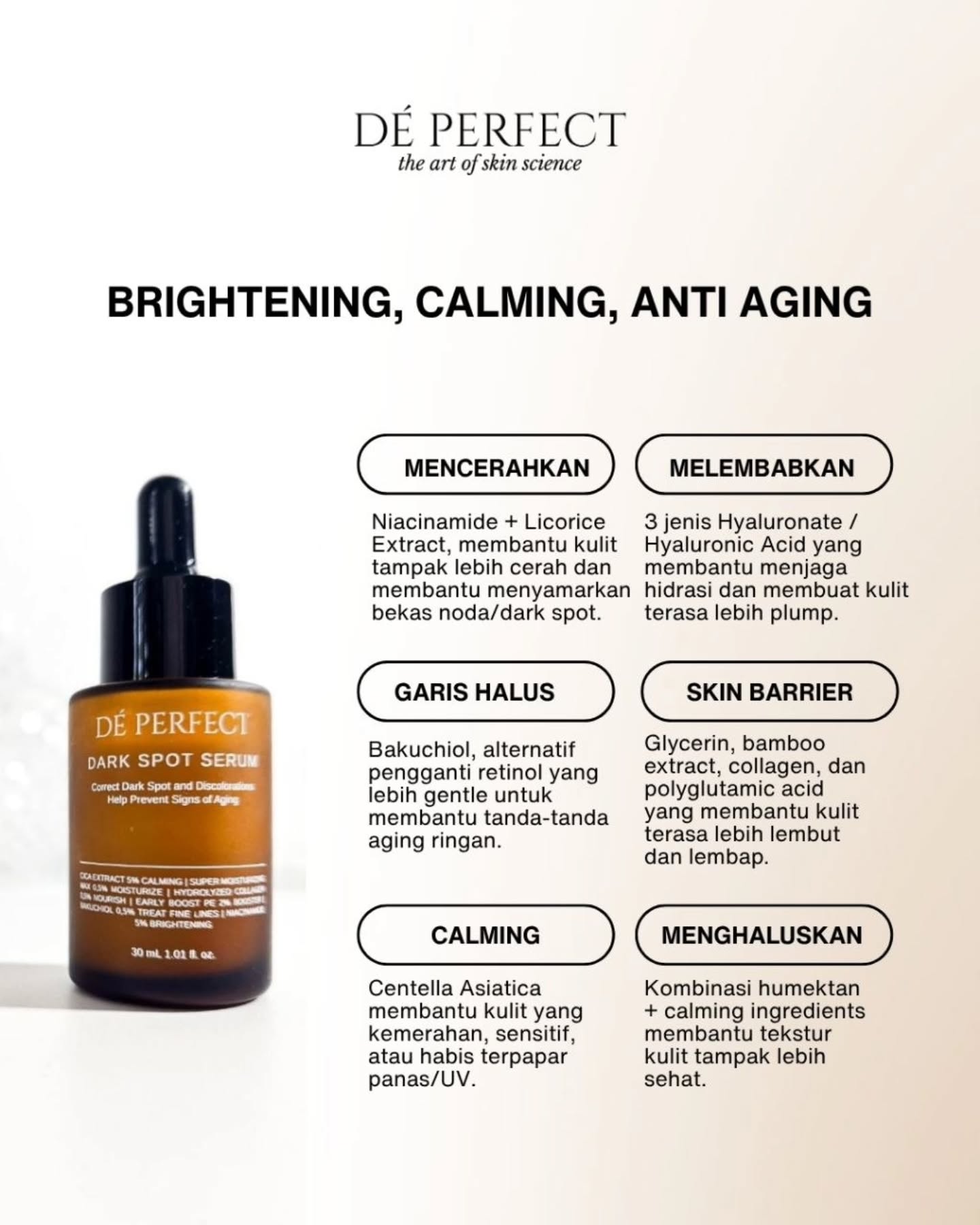 Cukup satu botol untuk mengurangi dark spot